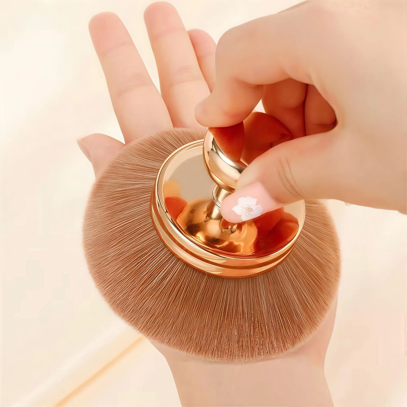 Mushroom Head Makeup Brush Soft Bristle Foundation Powder Brush